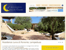 Tablet Screenshot of lunadiponente.com